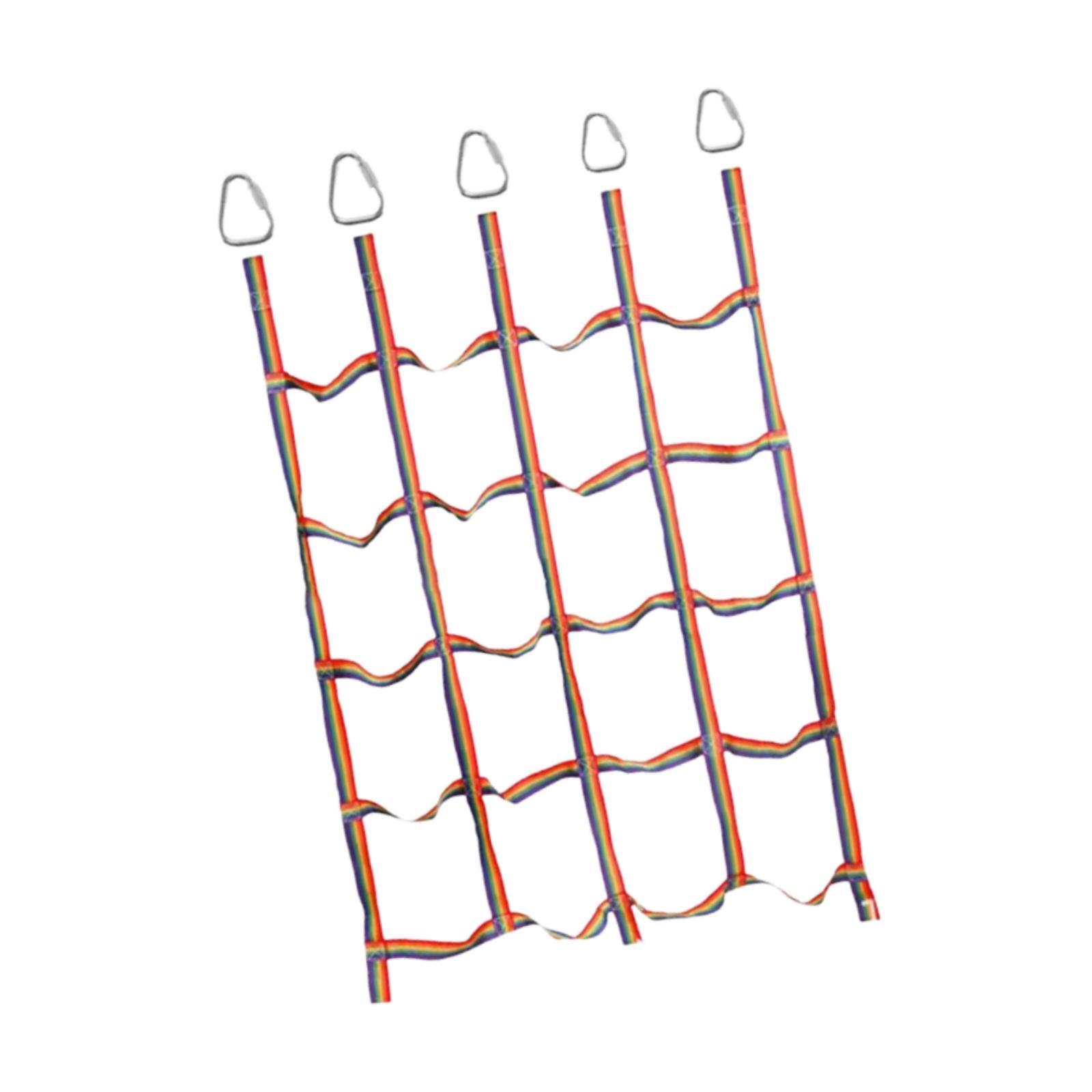 Rope Climb - 어린이용 야외 놀이 세트용 네트, 무지개색