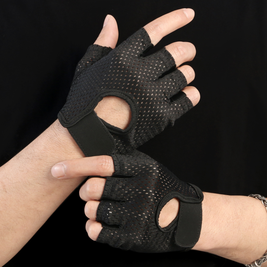 Weightlifting Gloves - 역도 장갑 전체 손바닥 보호, 체육관용