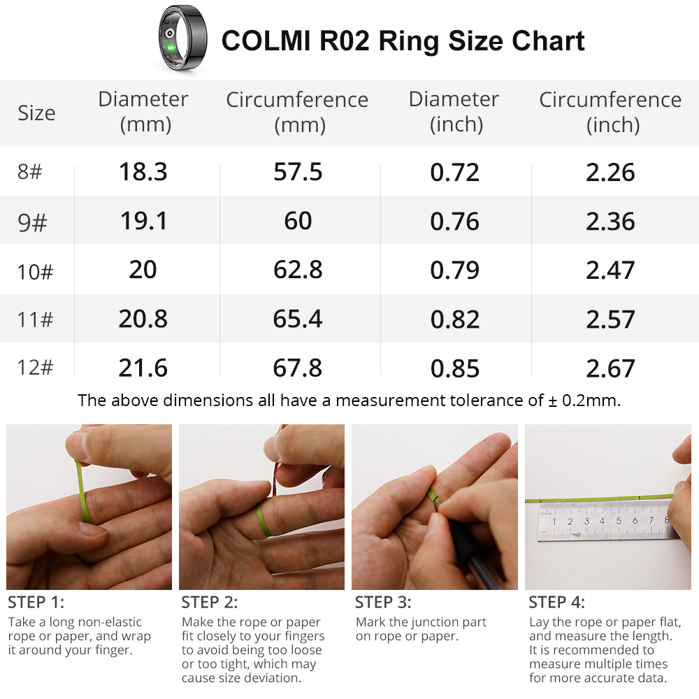 [2024 ] COLMI R02 스마트 링 군용 등급  - Gymnastic Ring 리뷰 및 가격